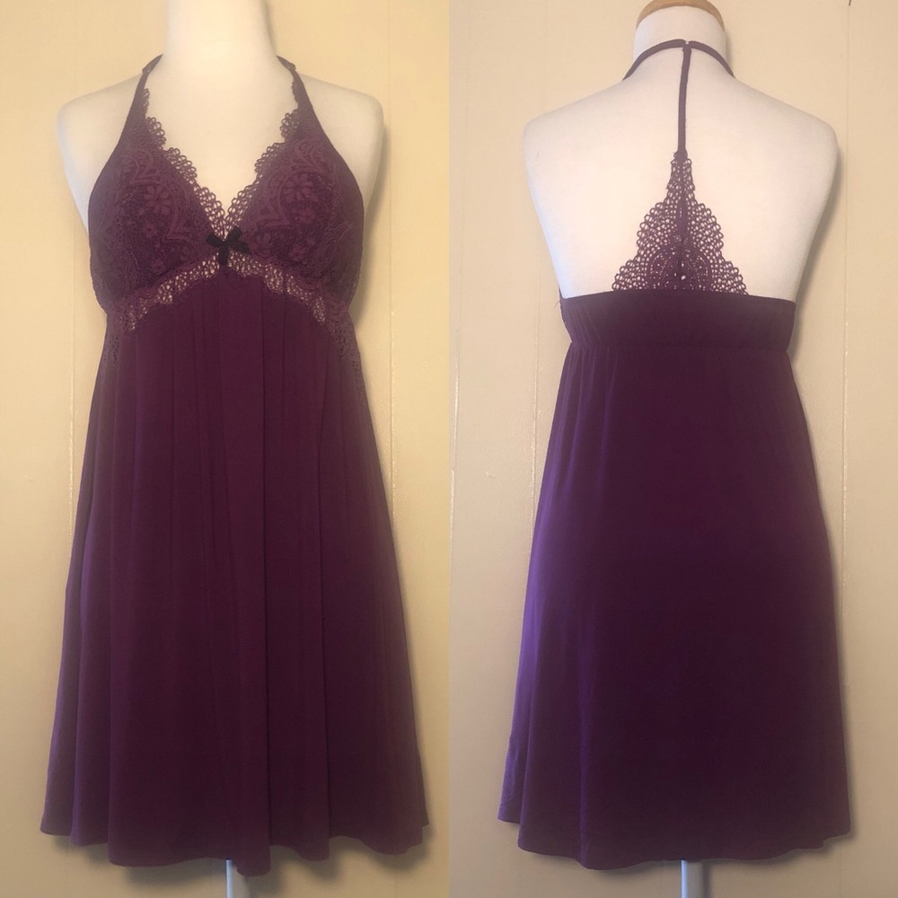 Victoria secret L Lace Cami Babydoll Adjustable